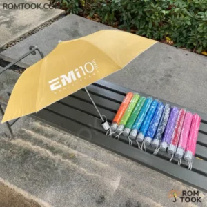 ผลงาน ร่มพับ 2ตอน รุ่นUB002-S โลโก้ EMI