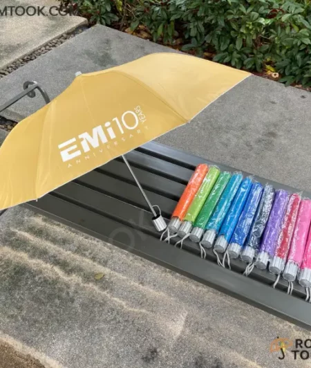 ผลงาน ร่มพับ 2ตอน รุ่นUB002-S โลโก้ EMI
