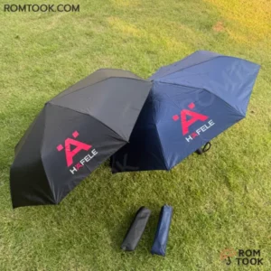 ผลงาน ร่มพับ 3ตอน UB003 โลโก้ HAFELE