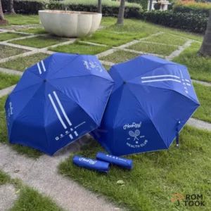 ผลงาน ร่มพับ 3ตอน รุ่น UB003 โลโก้ HooRay