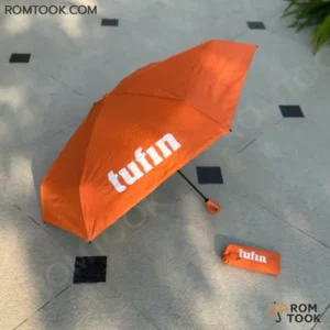 ผลงาน ร่มพับ 5ตอน รุ่น UB036 โลโก้ tufin