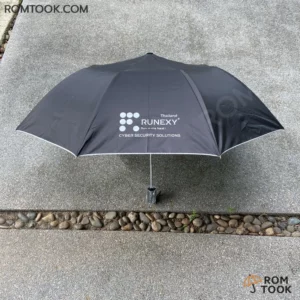 ผลงาน ร่มพับ 2ตอน รุ่น UB002 โลโก้ RUNEXY