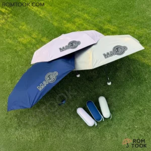 ผลงาน ร่มพับ 5 ตอน รุ่นUB040 โลโก้ MACAO