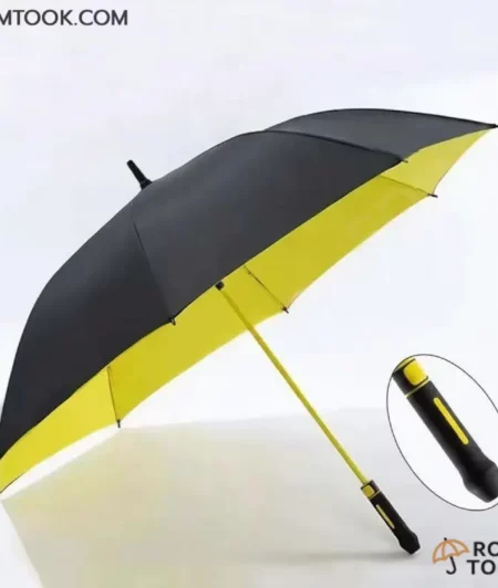 ร่มตอนเดียว 30นิ้ว รุ่นUB300 สีเหลือง