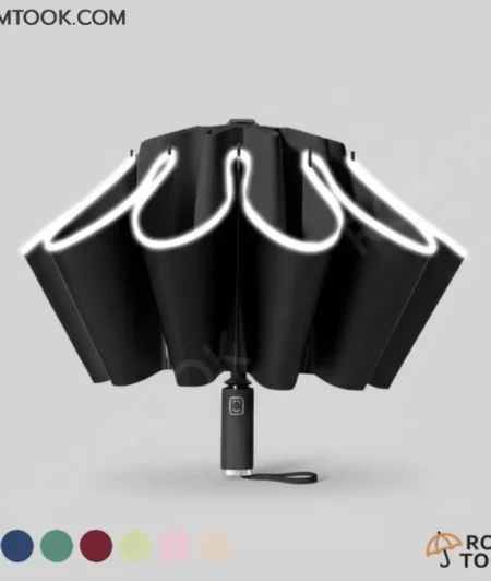 ร่มพับ 3 ตอน กางออโต้ รุ่นUB100 รวมสี