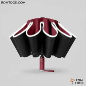 พับ 3 ตอน กางออโต้ รุ่นUB100 สีแดง