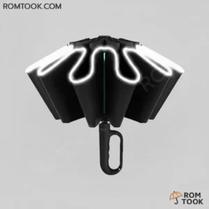 ร่มพับ 3ตอน กางออโต้ รุ่นUB101 สีดำ