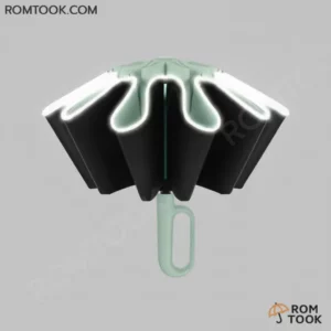 ร่มพับ 3ตอน กางออโต้ รุ่นUB101 สีเขียวอ่อน