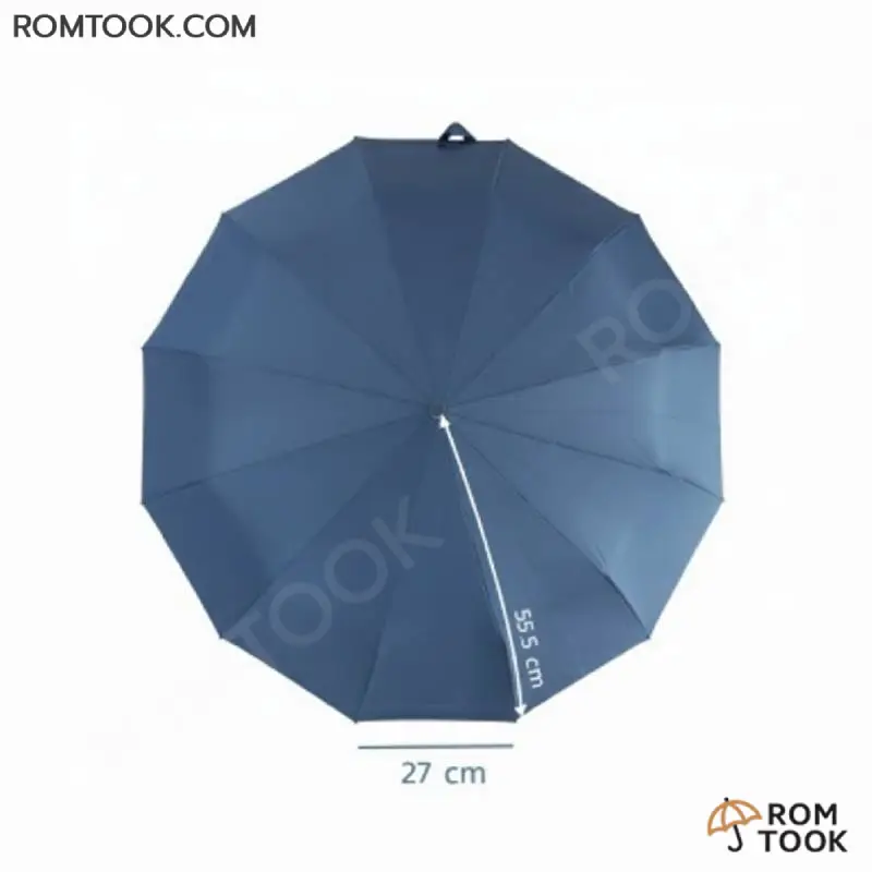 ร่มพับ 3ตอน 12แฉกรุ่นUB312 ความกว้างเมื่อกางออก