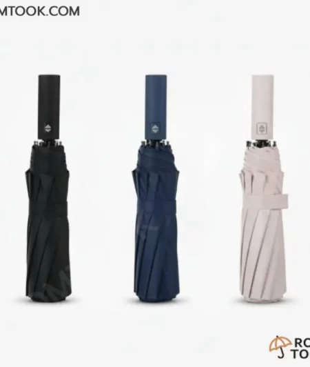 ร่มพับ 3ตอน 12แฉกรุ่นUB312 รวมสี